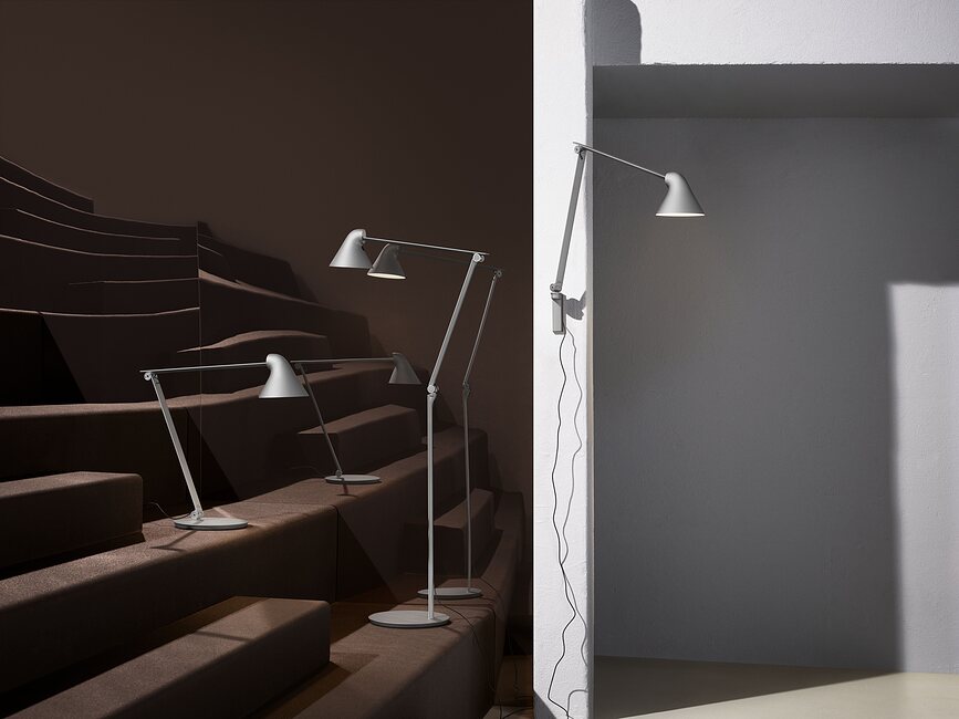 NJP Stolna Lampa LED 3000 K tamnosiva