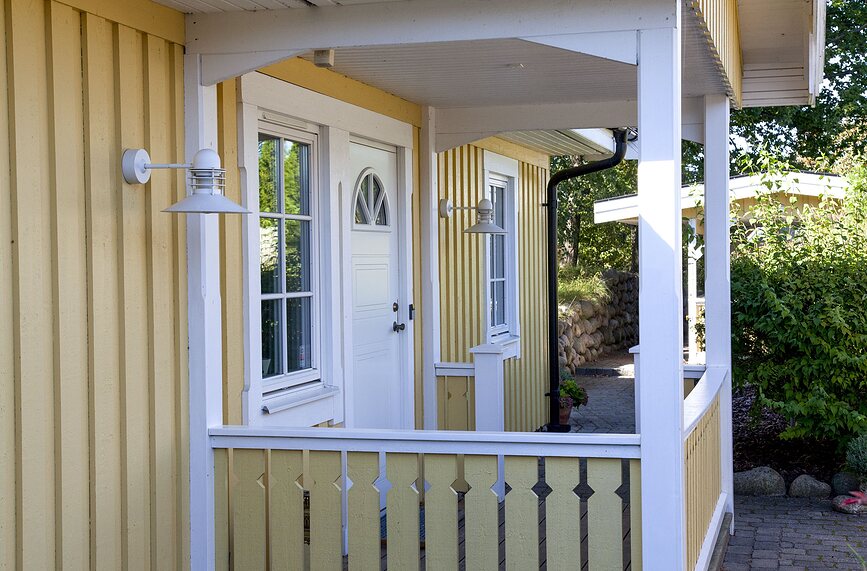 Nyhavn Stenska svetilka zunanja, bakrena