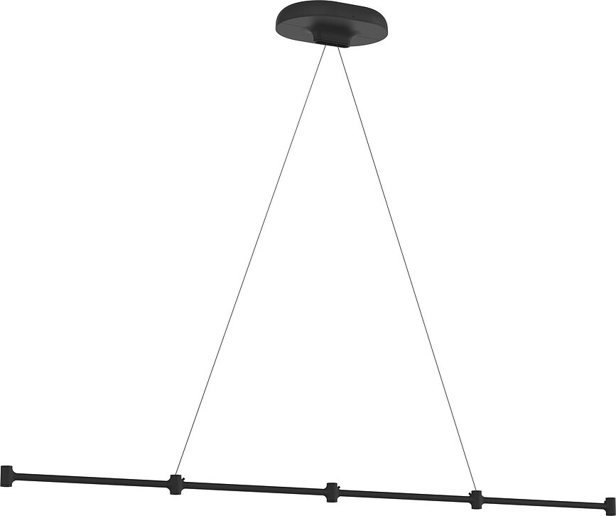 Ophangsysteem voor lamp Dependant 5 eenvoudig zwart