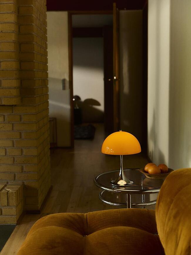 Panthella Originals Svetilka brezžična, rjava