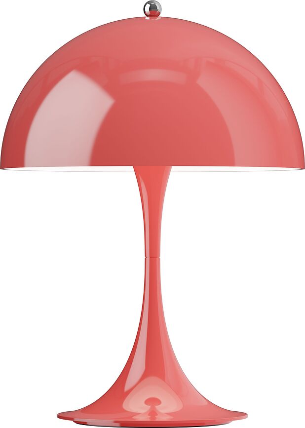 Panthella 250 v3 Bärbar Bordslampa, korall