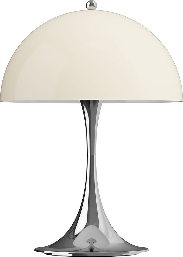 Panthella 250 v3 Lampe Sans Fil, beige, chrome