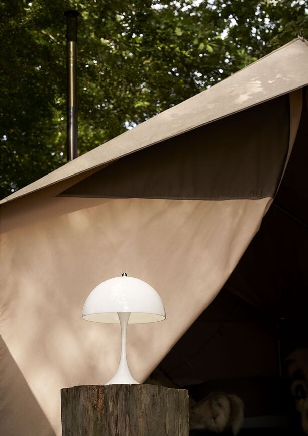 Panthella Lampe sans fil 250 v3, vert mousse