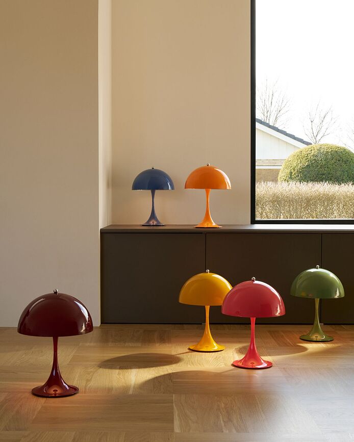 Panthella Lampe sans fil 250 v3, vert mousse