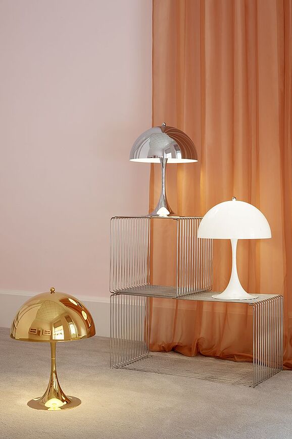 Panthella Lampe à Poser, opale