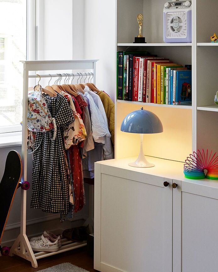 Panthella Mini Stolna Lampa bijela