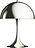 Panthella Mini Lampe de Table, chrome