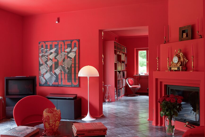 Panthella Φωτιστικό Δαπέδου, λευκό