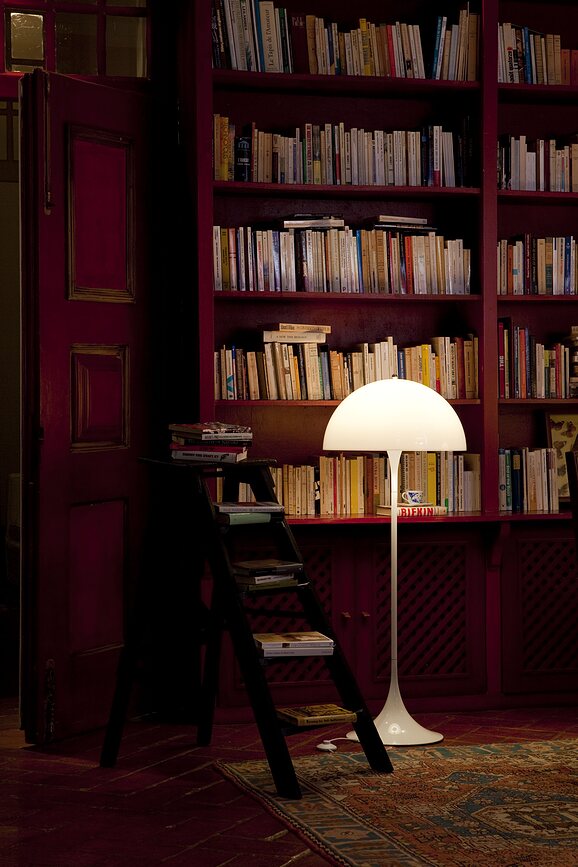 Panthella Φωτιστικό Δαπέδου, λευκό