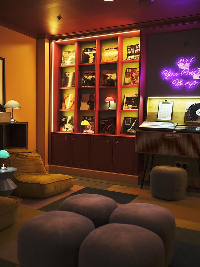 Panthella The Originals Lampe sans fil, marron