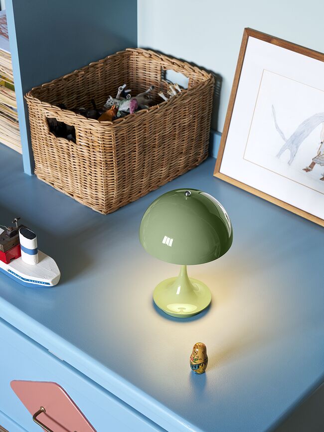 Panthella v3 Lampe portable, beige