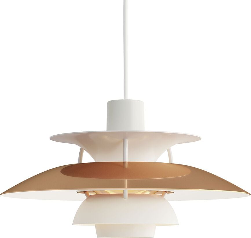 Pendel lampe til loft PH 5 Mini kobber