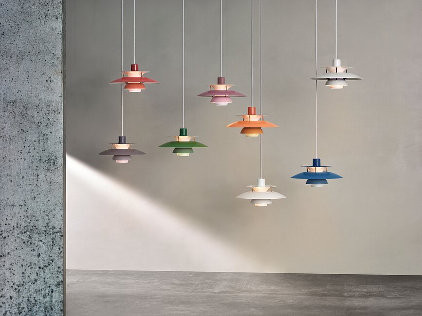 PH 5 Mini Lampa viseća sive nijanse