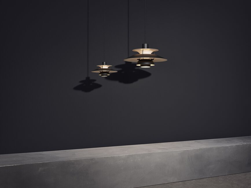 PH 5 Mini Lampa viseća sive nijanse