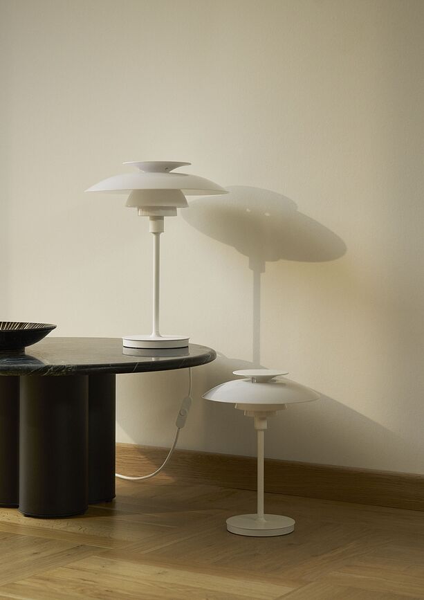 PH 80 Stolna Lampa bijela