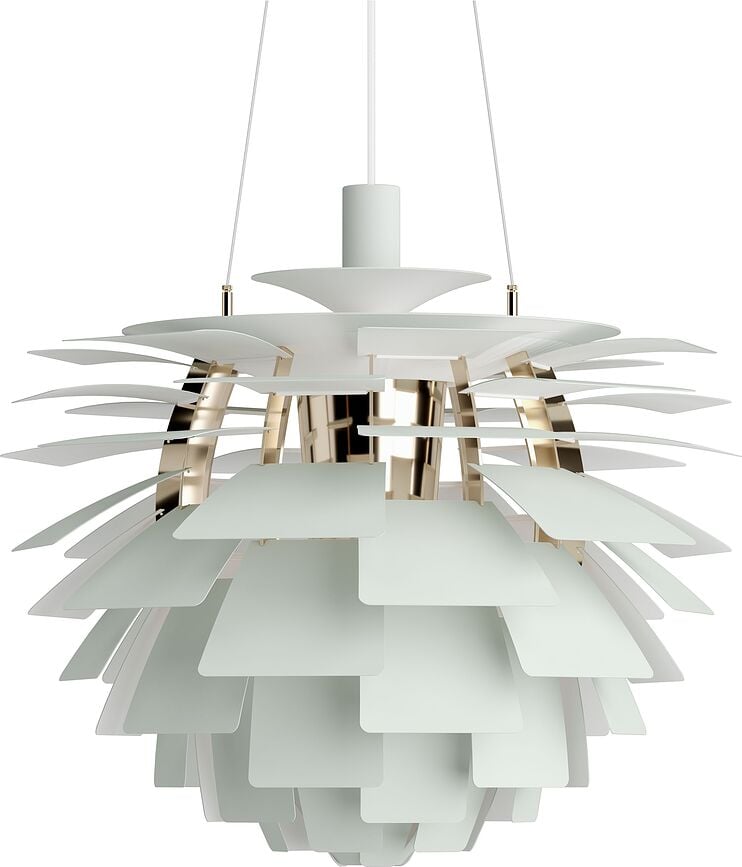 PH Artichoke Lampa viseća 60 cm mjed boja kadulje