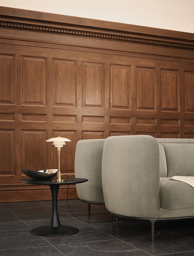 PH Φωτιστικό επιτραπέζιο, 20 εκ., ορείχαλκος