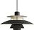 PH Lampa viseća 50 cm crna