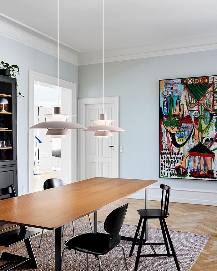 PH Lampa Viseća 50 cm potpuno bijela