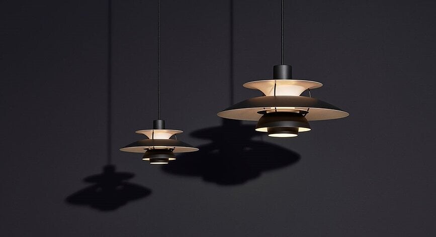 PH Lampa Viseća 50 cm potpuno bijela