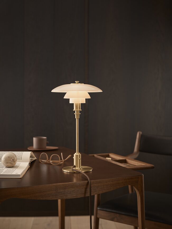 PH Lampe de Table 20 cm, laiton