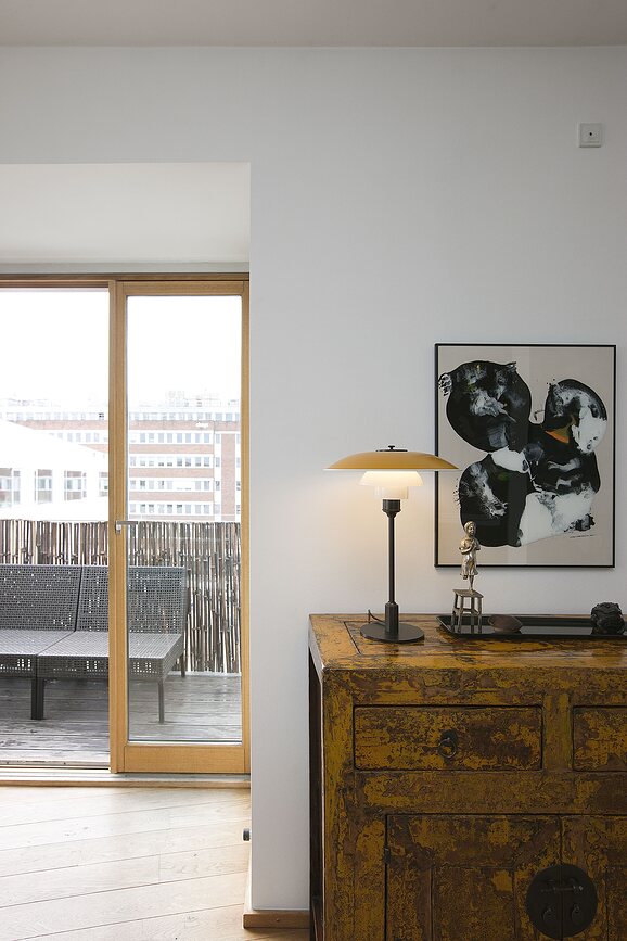 PH Lampe de Table 33 cm, jaune