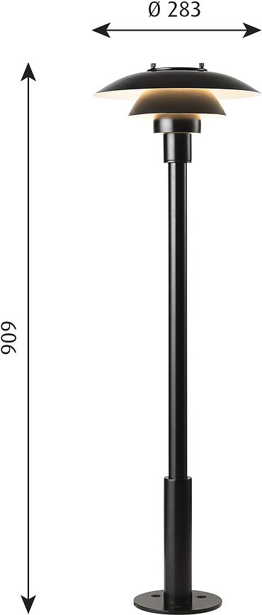 PH Φωτιστικό Δαπέδου κήπου