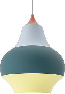 Piekaramā lampa Cirque krāsaina 22 cm