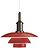 Piekaramā lampa PH sarkana 33 cm