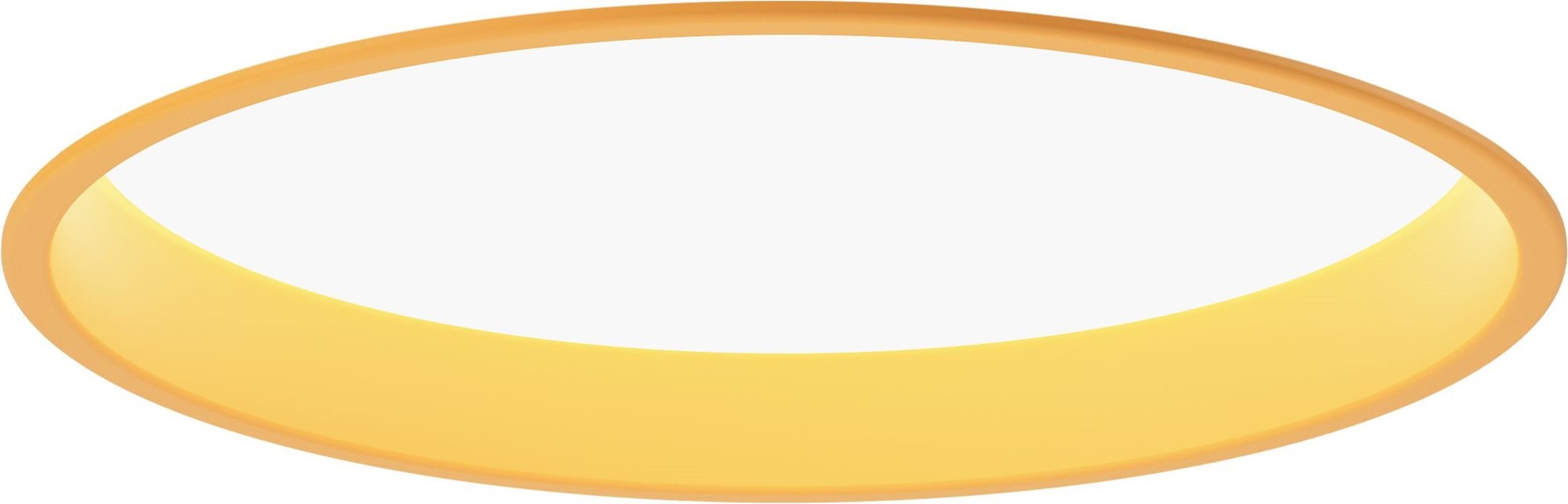 Plafon Circle Recessed LED 3000K 26,7 cm żółty