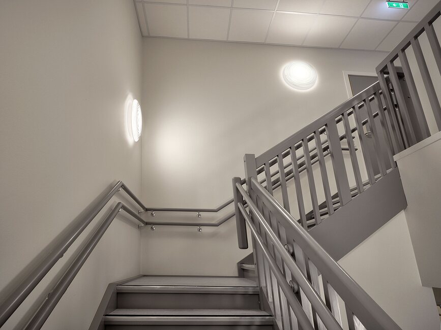 Ripls Φωτιστικό Οροφής/Τοίχου LED, με αισθητήρα κίνησης, 3000K, 50 εκ.