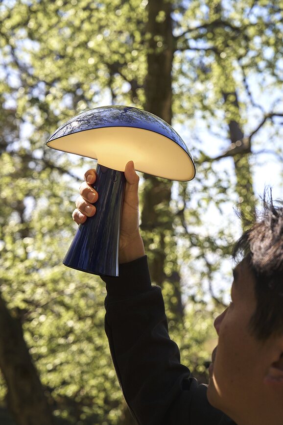 Rumee Lampa bežična siva