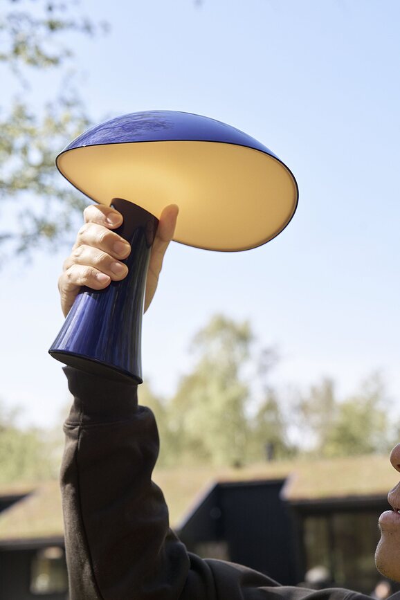 Rumee Lampa bežična siva