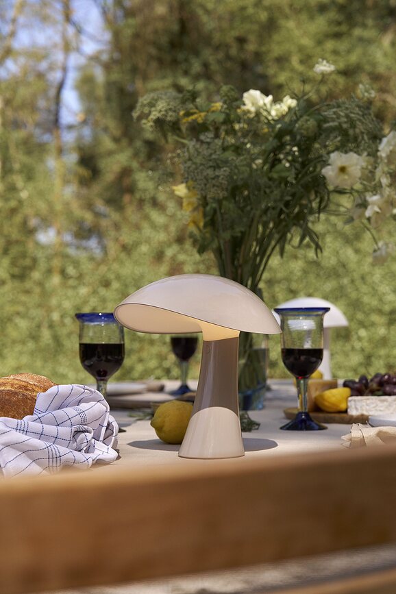 Rumee Svetilka brezžična, siva