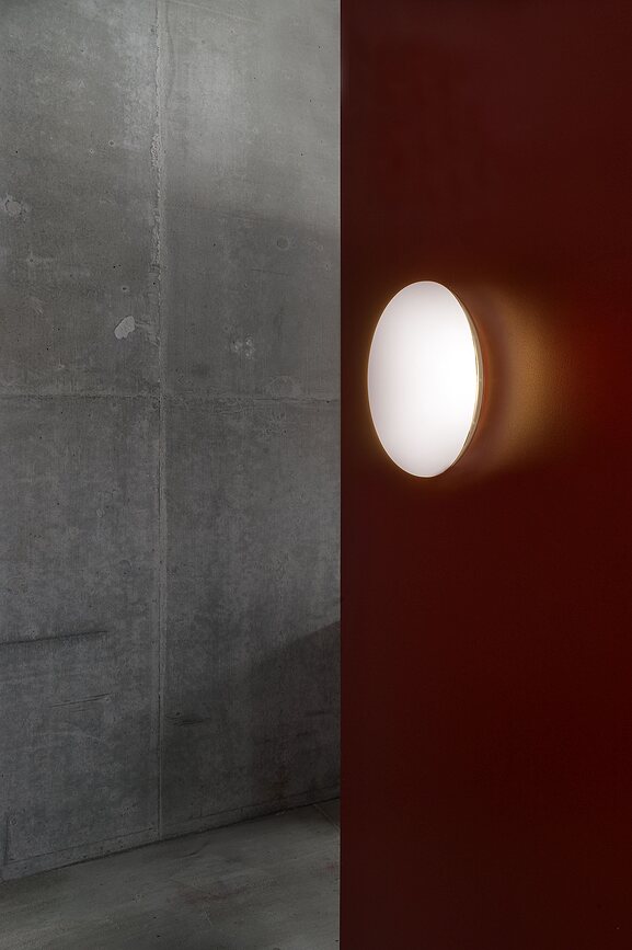 Silverback Svetilka LED, stropna ali stenska, s krmiljenjem Dali, 44 cm, 3000K