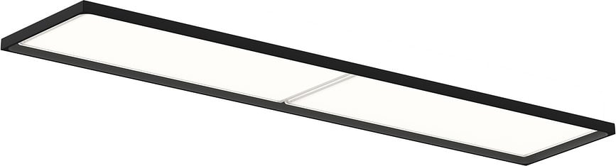 Slim Box Recessed LED 3000K Laelamp must koos mikroprismaatilise hajutiga Dali valgustuse kontroll