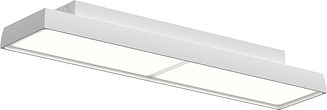 Slim Box Surface LED Laelamp koos mikroprismaatilise hajutiga