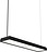 Slim Box Suspended LED 3000K Rippvalgusti must koos mikroprismaatilise hajutiga Bluetooth valgustuse juhtimine