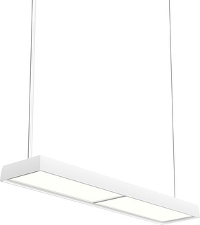 Slim Box Suspended LED Rippvalgusti koos mikroprismaatilise hajutiga