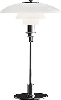 Stolná lampa PH 28,5 cm chróm