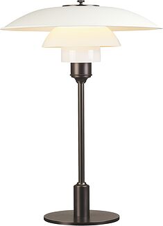 Stolná lampa PH 33 cm biela