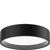 Šviestuvas Circle Surface LED 3000K juodos spalvos 45,6 cm
