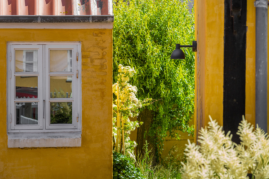 Toldbod Applique d'extérieur LED, avec contrôle Dali, 4000K, 29 cm, noire