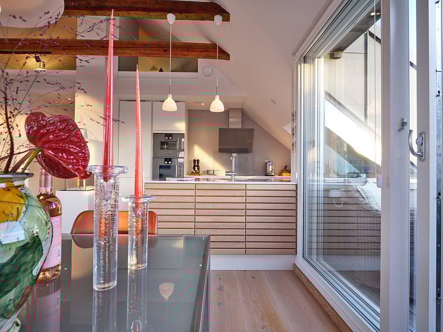 Toldbod Lampa viseća 22 cm staklena bijela