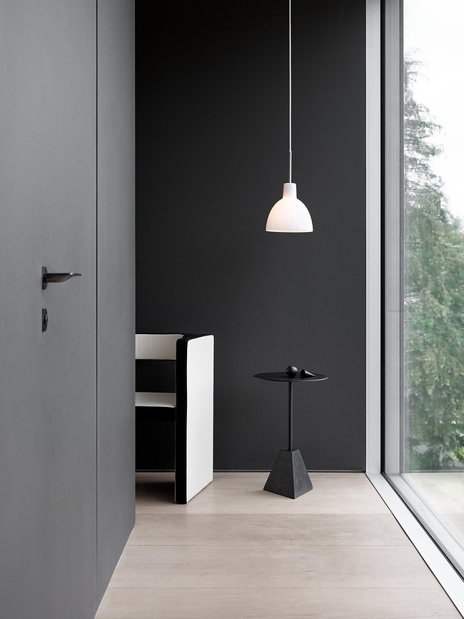 Toldbod Lampa viseća 22 cm staklena bijela