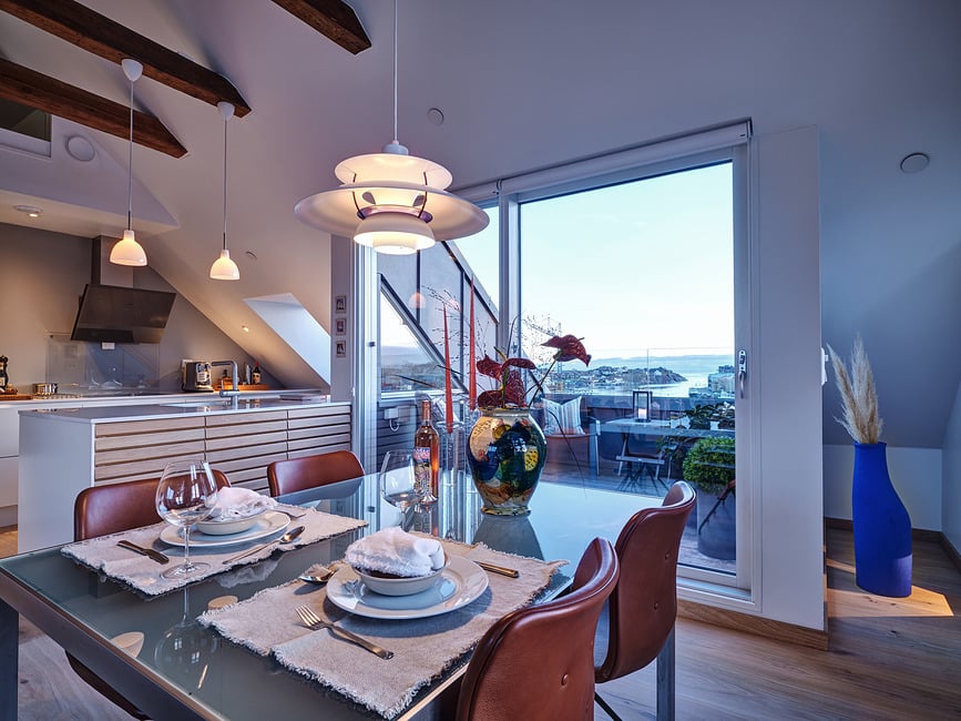 Toldbod Lampa viseća 22 cm staklena bijela