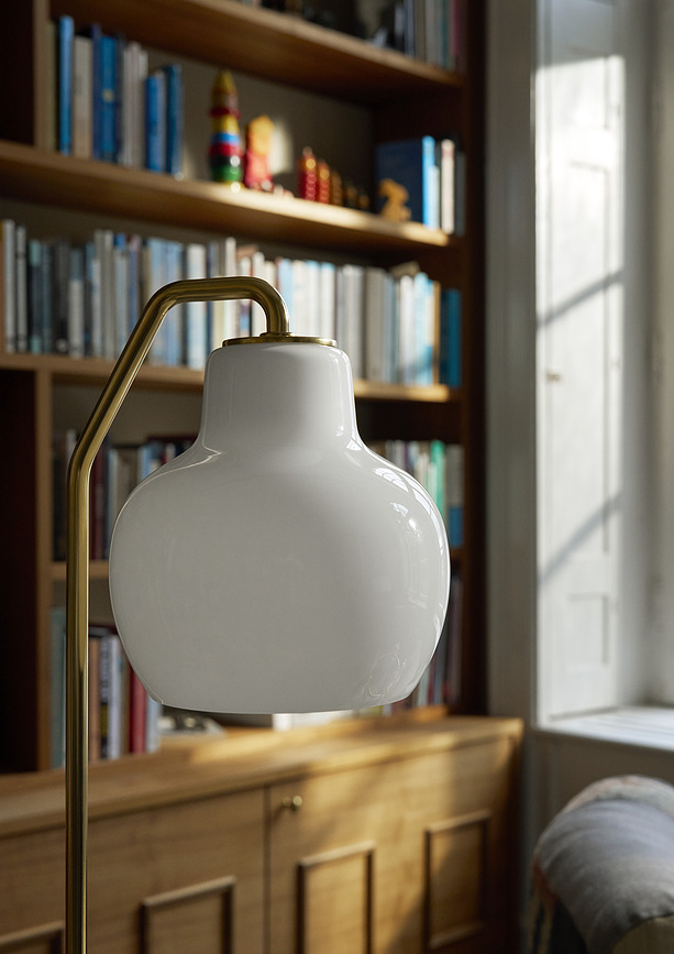 VL Ring Crown Lampadaire, laiton