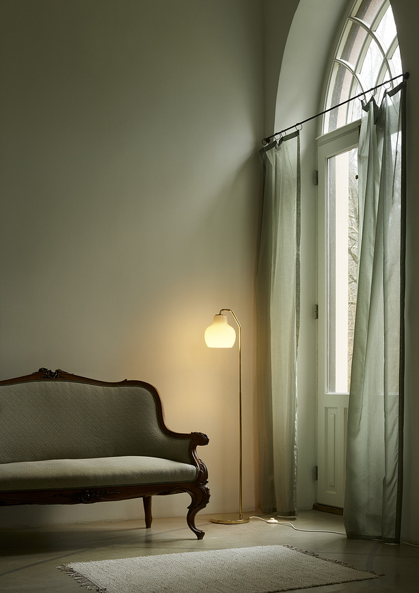 VL Ring Crown Lampadaire, laiton