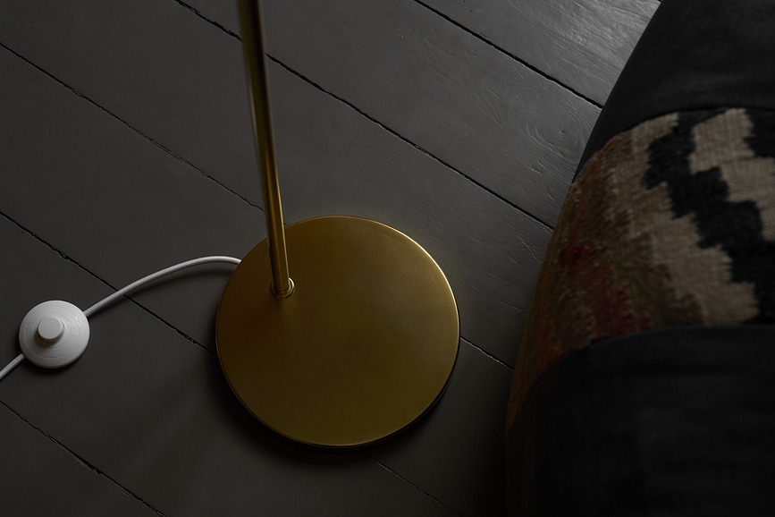 VL Ring Crown Podna Lampa mesing