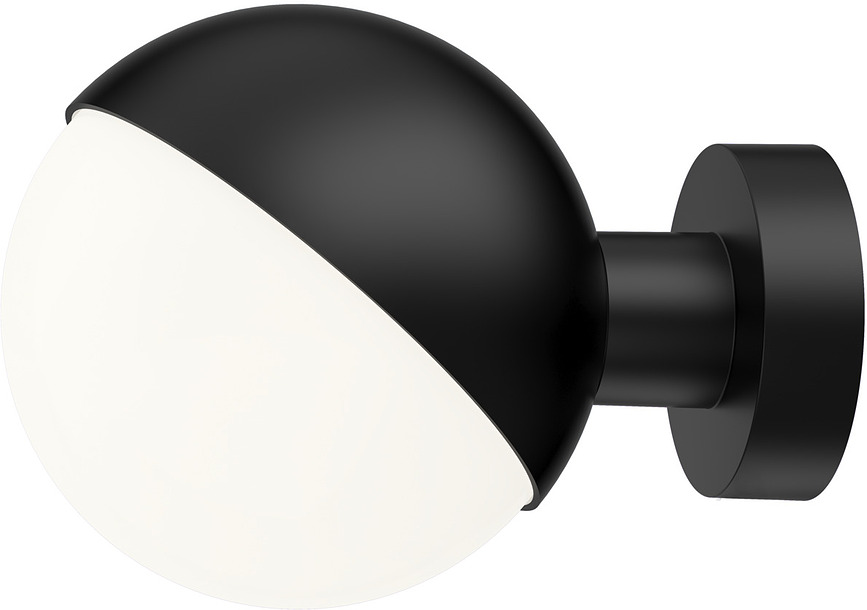 Wandlamp VL Studio 15 cm zwart zonder zichtbare kabel en schakelaar